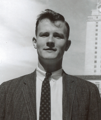 Randy Wicker, late 1950s at the University of Texas at Austin.