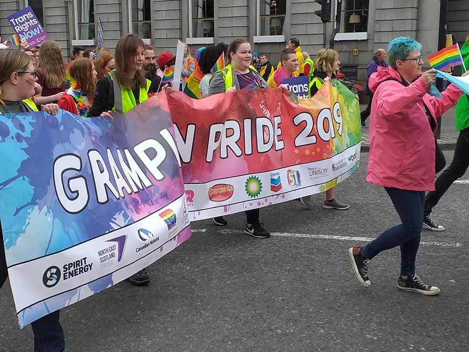 NHS Grampians Pride is leading way for LGBT